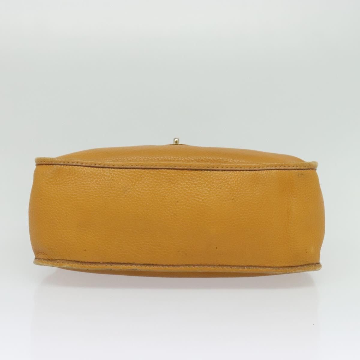 Celine CELINE Hand Bag Leather Yellow Size ONE SIZE - 9 Thumbnail
