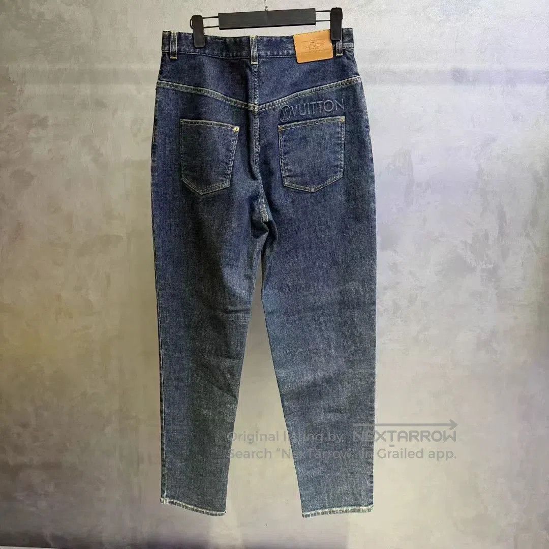Louis Vuitton Louis Vuitton Blue High. Size 39" - 6 Thumbnail