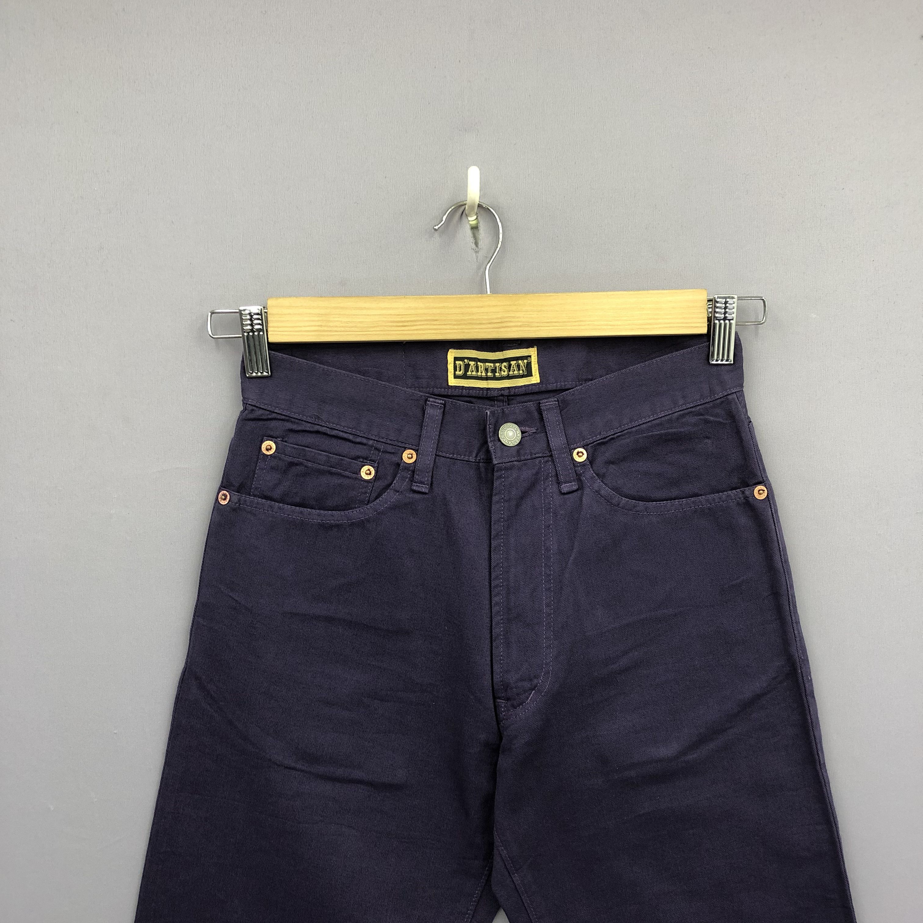 Studio D'Artisan Vintage NWT 90s Studio D'Artisan Skinny Japanese Purple Jean Size 26" / US 2 / IT 38 - 5 Thumbnail