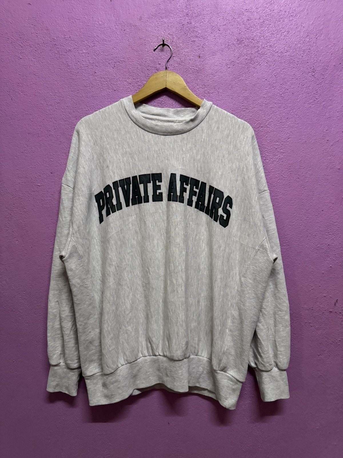 Japanese Brand Private Affair Sweatshirts Size US XL / EU 56 / 4 - 1 Thumbnail