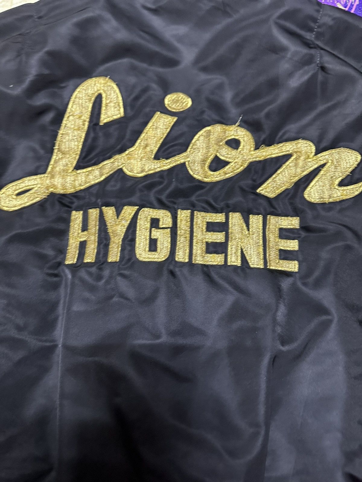 Vintage Vtg Flight jacket MA1 lion hygienne embroidery Size US XL / EU 56 / 4 - 4 Thumbnail