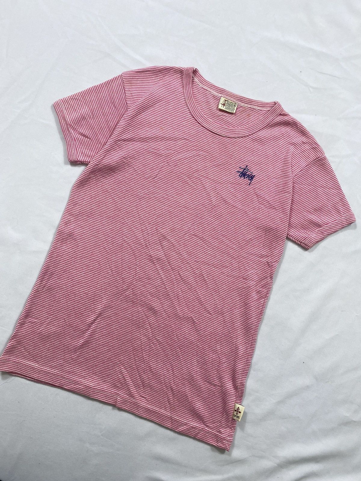 Stussy Vintage Stussy Stripe Sista Tshirt Size US S / EU 44-46 / 1 - 5 Thumbnail