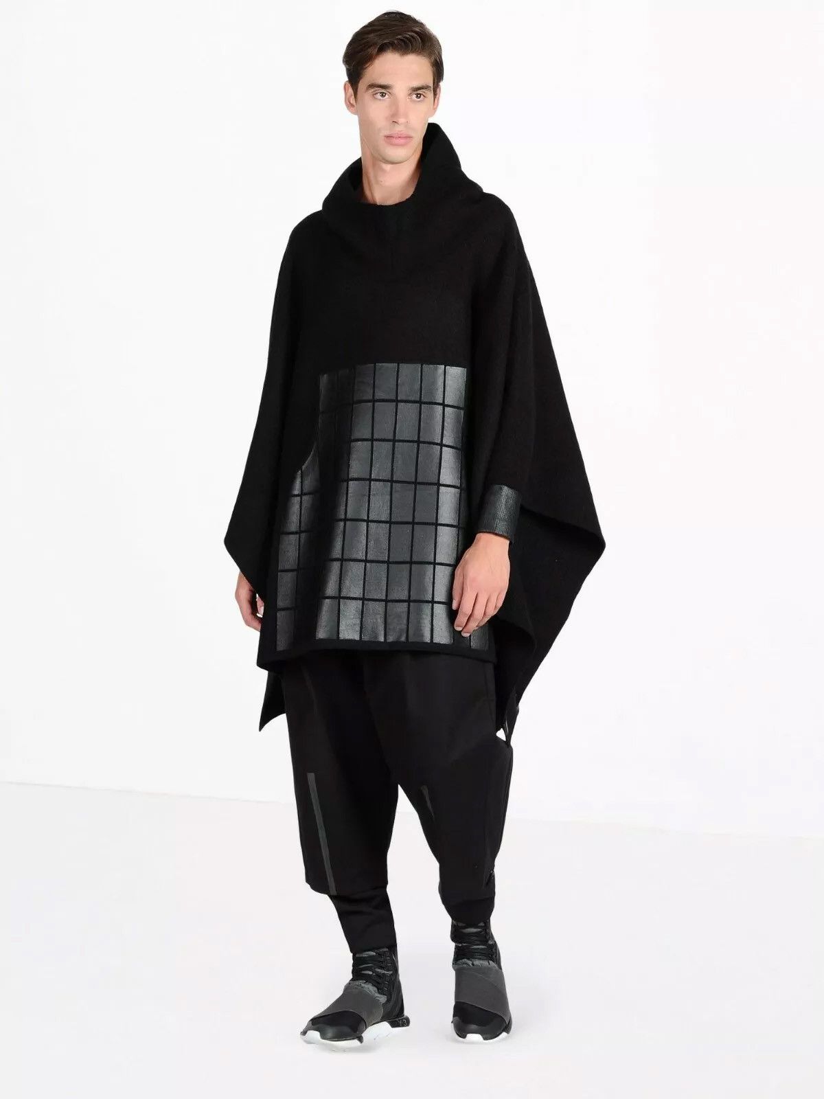 Y-3 × Yohji Yamamoto adidas Y-3 (ワイスリー) Fall-Winter 2016/17 Poncho Sweater AZ5093 Size US S / EU 44-46 / 1 - 5 Thumbnail