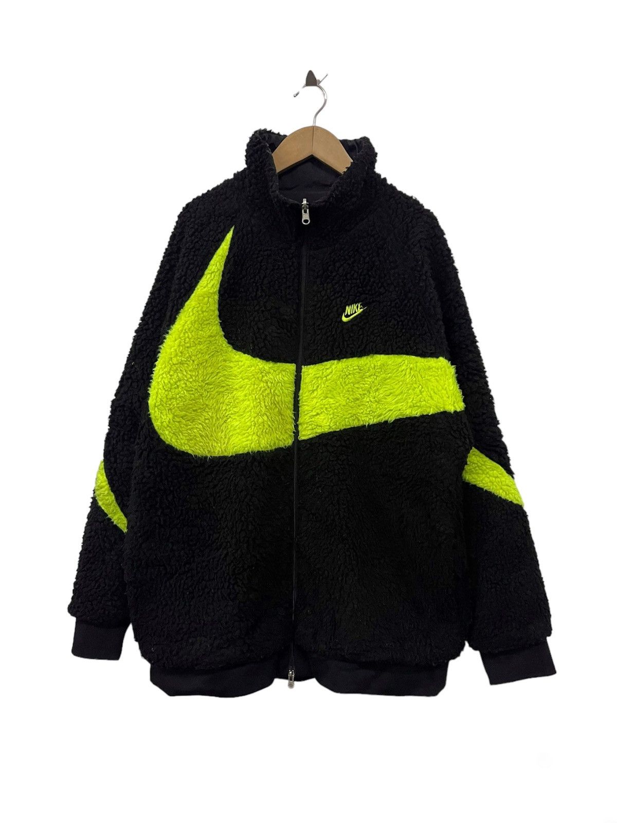 Nike reversible fleece jacket deals