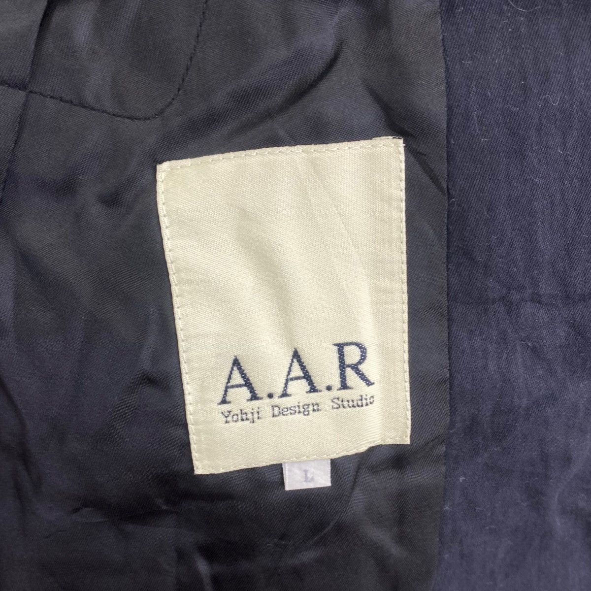 Yohji Yamamoto YOHJI YAMAMOTO A.A.R Design Studio Made In Japan Peacoat Size US L / EU 52-54 / 3 - 6 Thumbnail