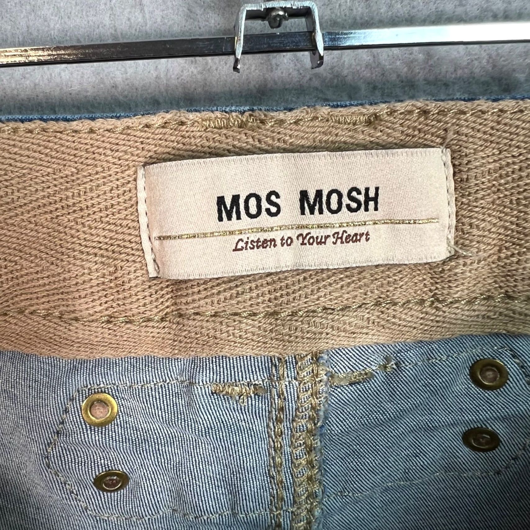 Vintage Mos Mosh Womens Cropped Jeans 27 Adult Blue Denim 5-Pocket Size 27" / US 4 / IT 40 - 3 Thumbnail