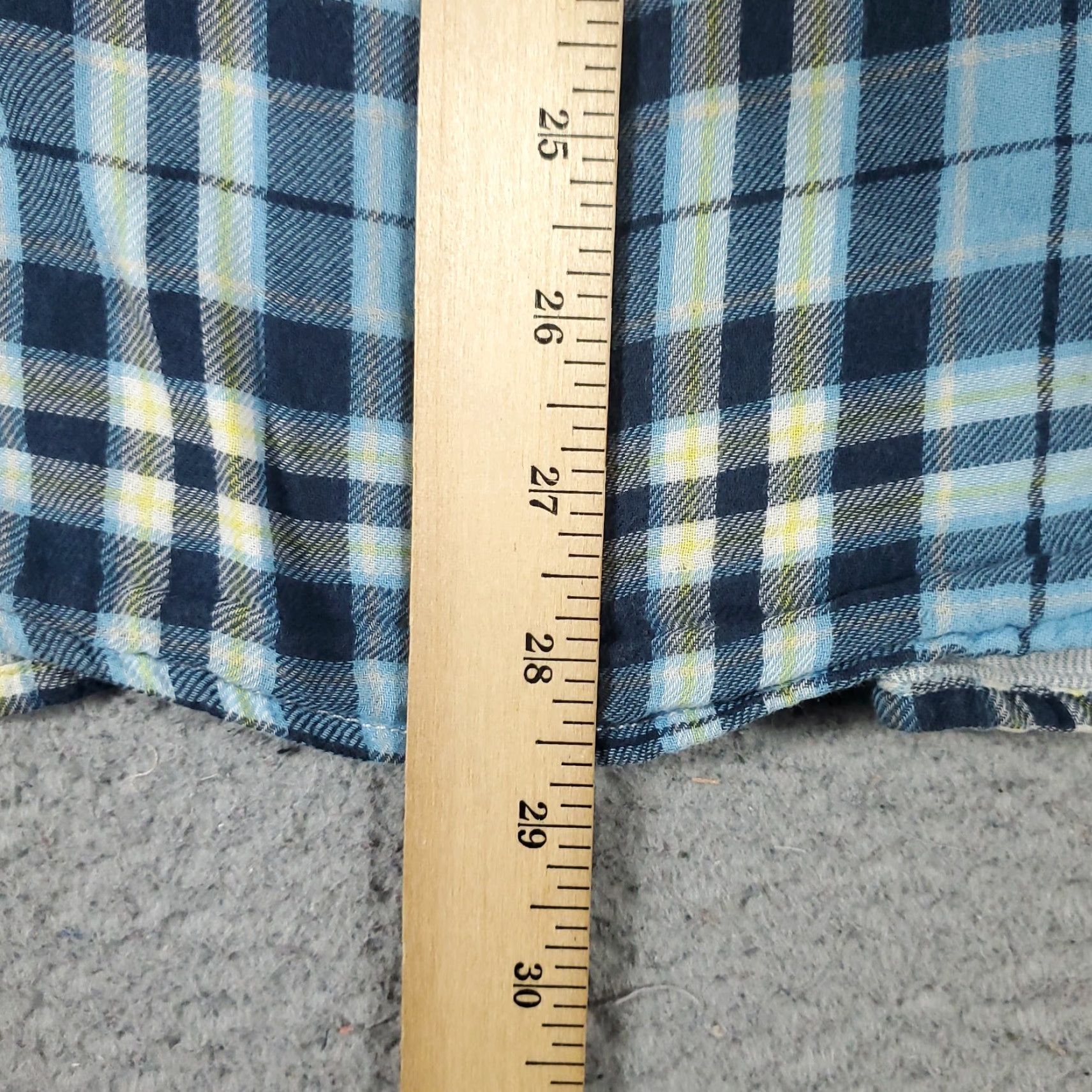 American Eagle Outfitters American Eagle Shirt Mens Medium Blue Plaid Button Up Long Sleeve Casual Size US M / EU 48-50 / 2 - 6 Thumbnail