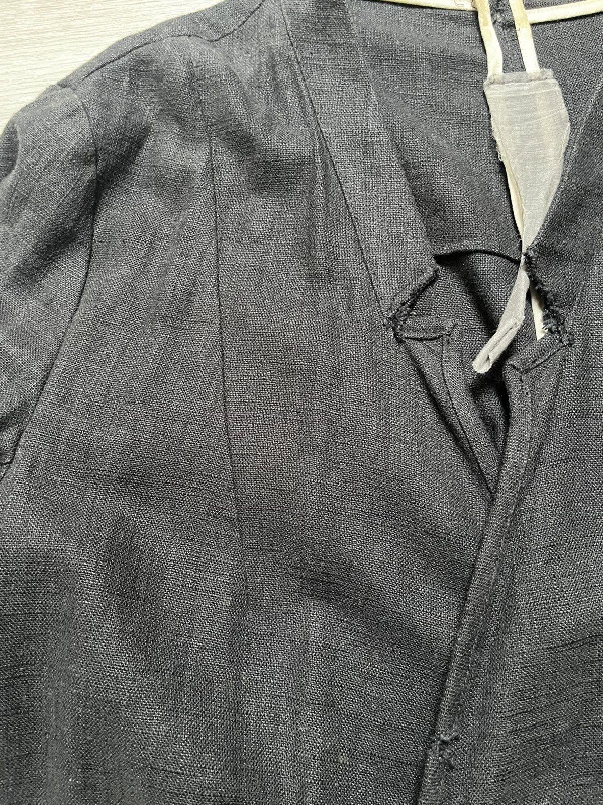 Aleksandr Manamis Aleksandr Manamis Long Linen Avant-Garde Coat Size US M / EU 48-50 / 2 - 3 Thumbnail