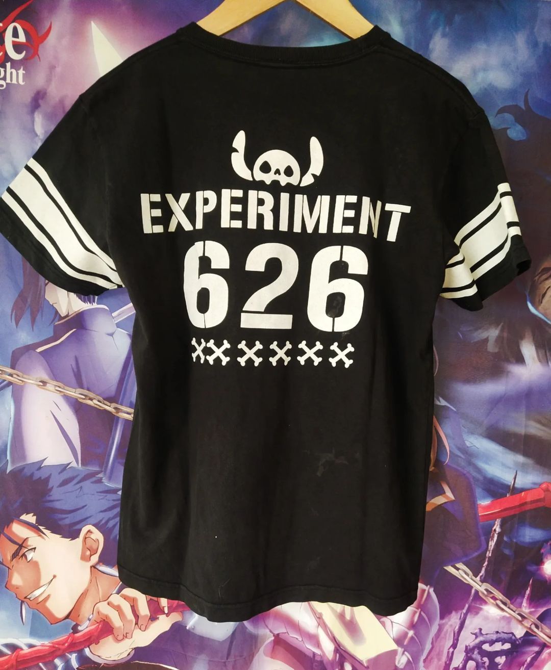 Anime × Cartoon Network × Disney Lilo Stitch Skeleton Official Cartoon Tees Tshirt Size US M / EU 48-50 / 2 - 2 Thumbnail