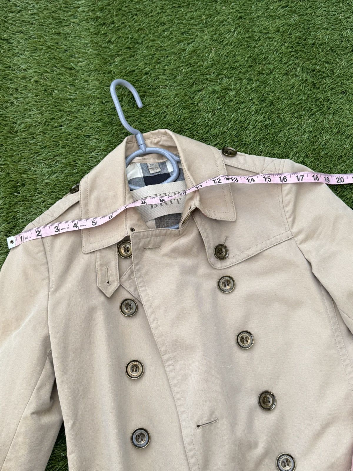 Burberry BURBERRY Britt Trench Coat Size S / US 4 / IT 40 - 10 Thumbnail