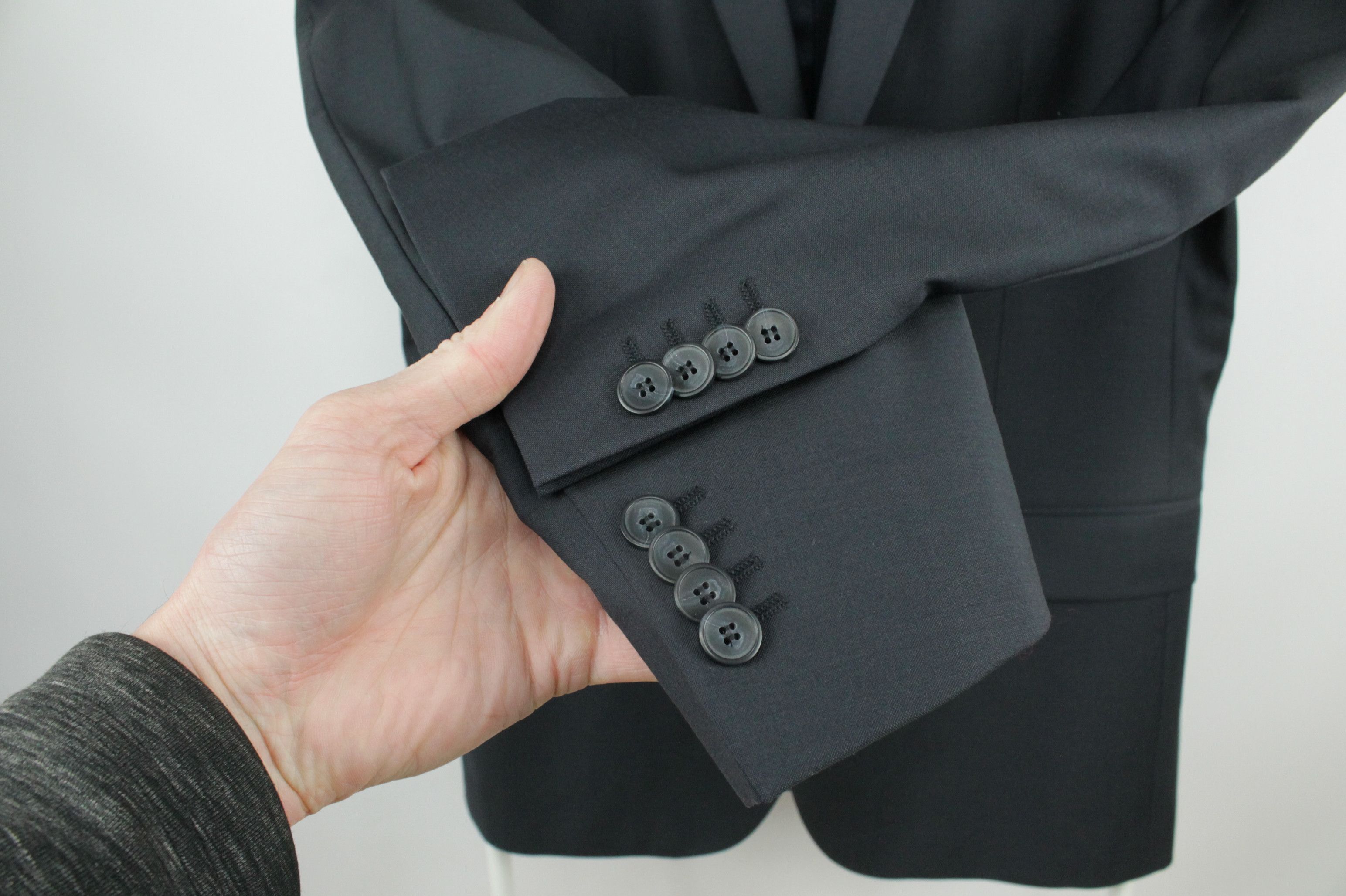 Hugo Boss Hugo Boss Red Label High Marching Black Blazer Jacket Size US M / EU 48-50 / 2 - 5 Thumbnail
