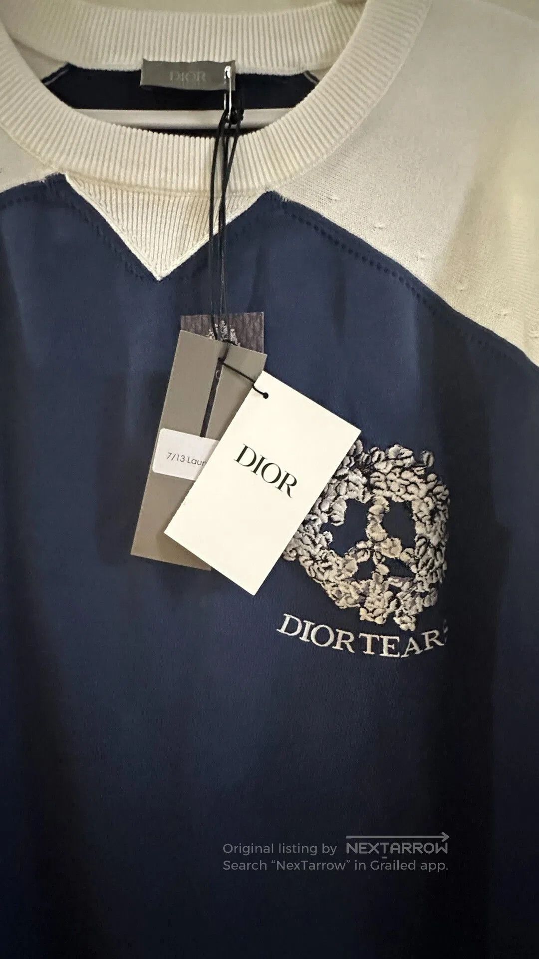 Dior Dior X Denim Tears Knit Short Sleeve Shirt. Size US L / EU 52-54 / 3 - 3 Thumbnail