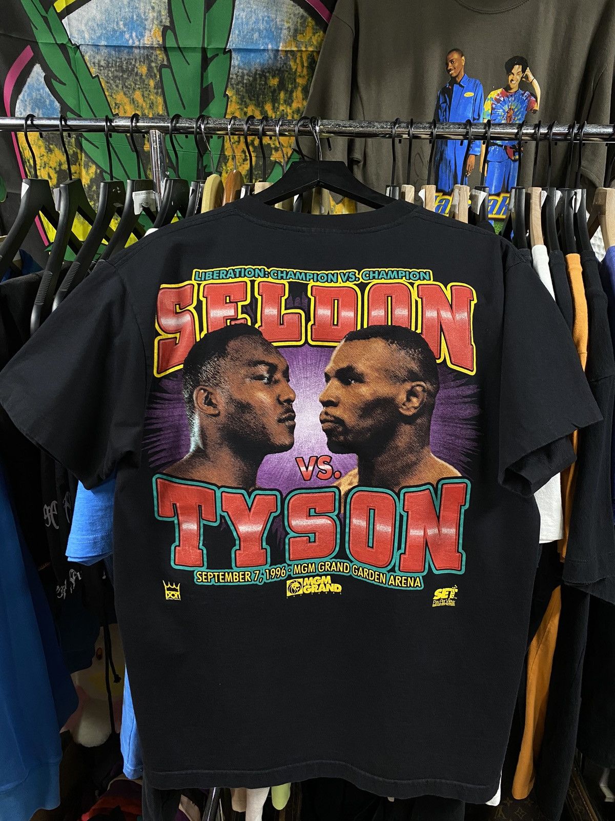 Vintage Vintage 1996 Mike Tyson Boxing Tee Shirt Men’s Large Size US L / EU 52-54 / 3 - 1 Thumbnail