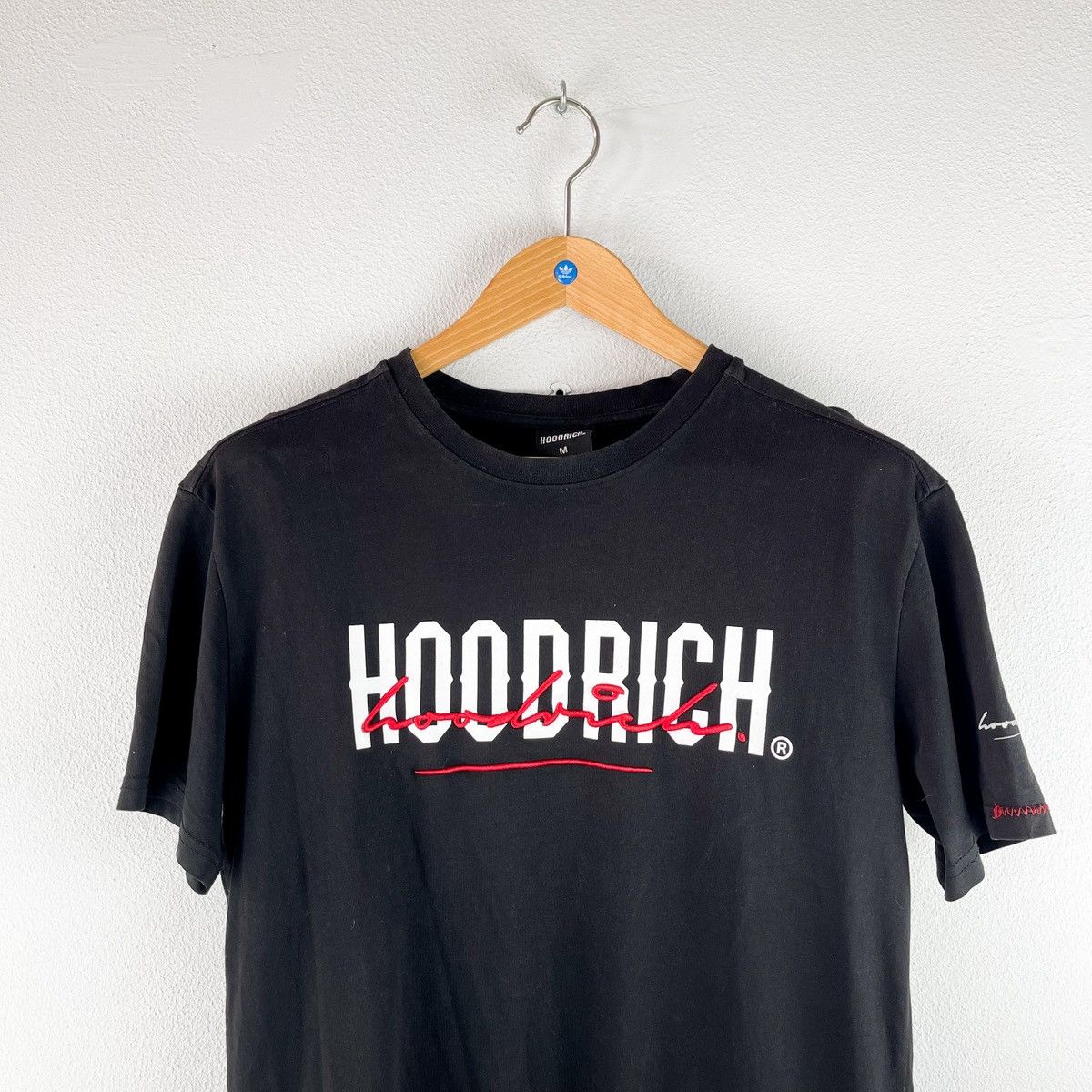Vintage HOODRICH Black Short Sleeve T Shirt M Size US M / EU 48-50 / 2 - 3 Thumbnail