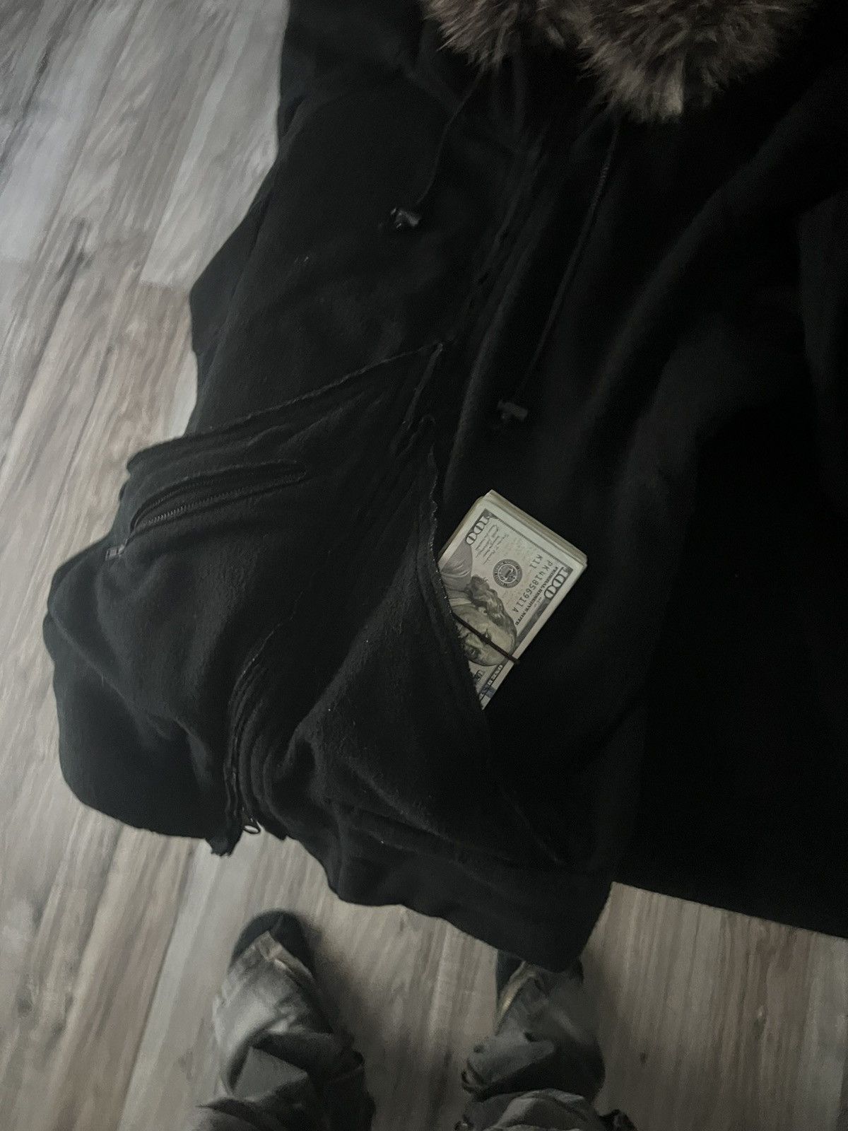 If Six Was Nine If six was nine fur parka hooide Size US M / EU 48-50 / 2 - 8 Thumbnail