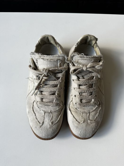 Maison Margiela MISSING LACES Maison Margiela Off White Linen Replica ...