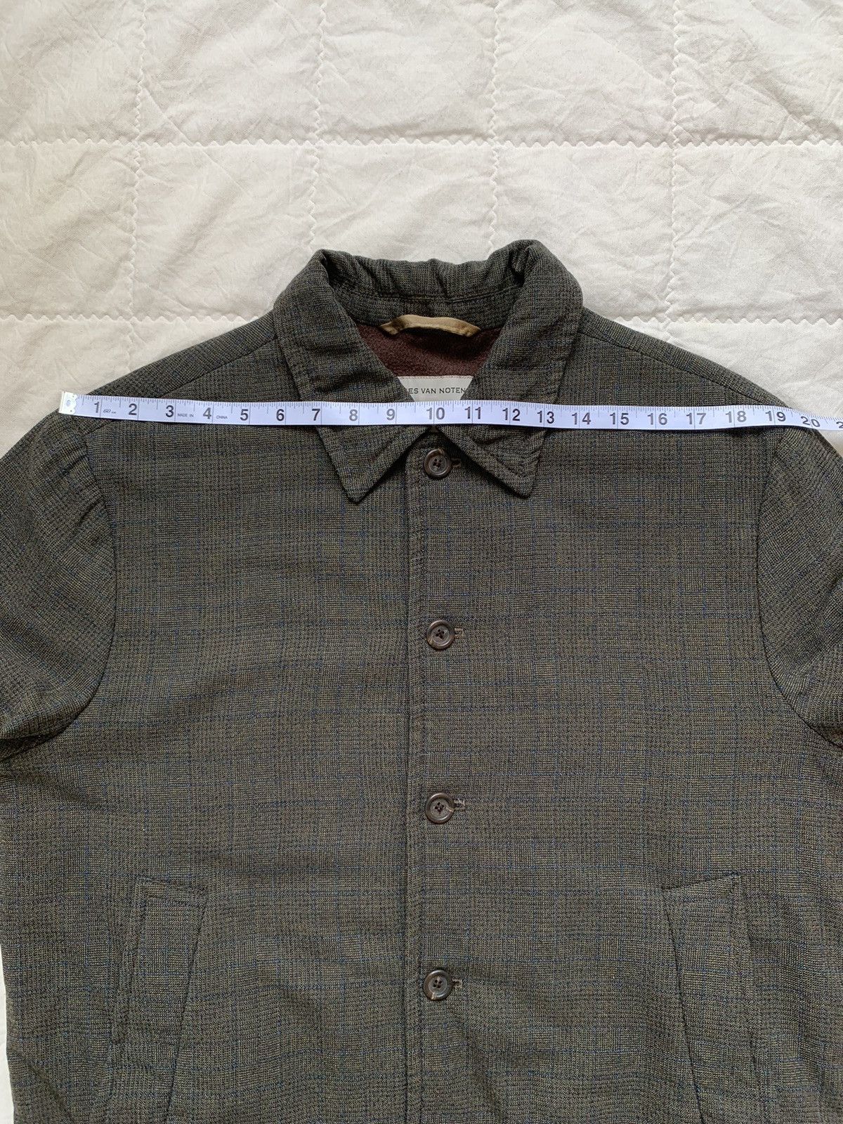 Dries Van Noten Dries Van Noten Plaid Wool Jacket Size US L / EU 52-54 / 3 - 19 Thumbnail