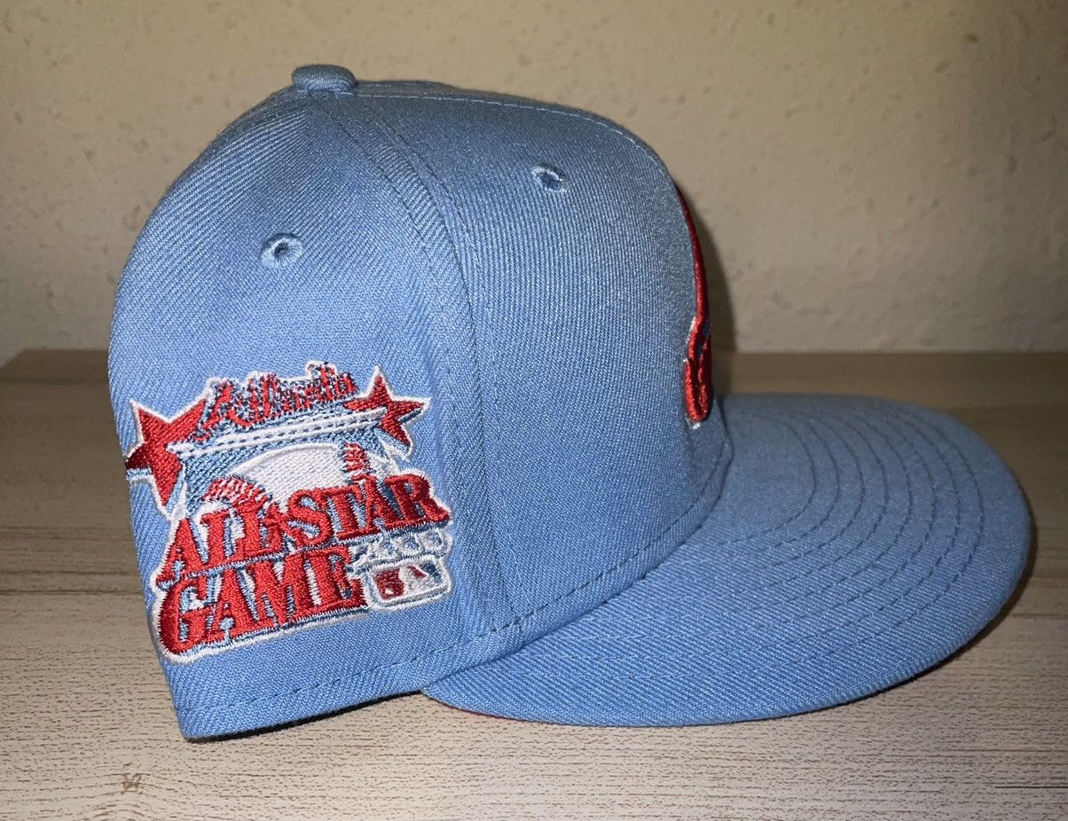 New Era ATL Braves papa Smurf fitted Size ONE SIZE - 2 Thumbnail