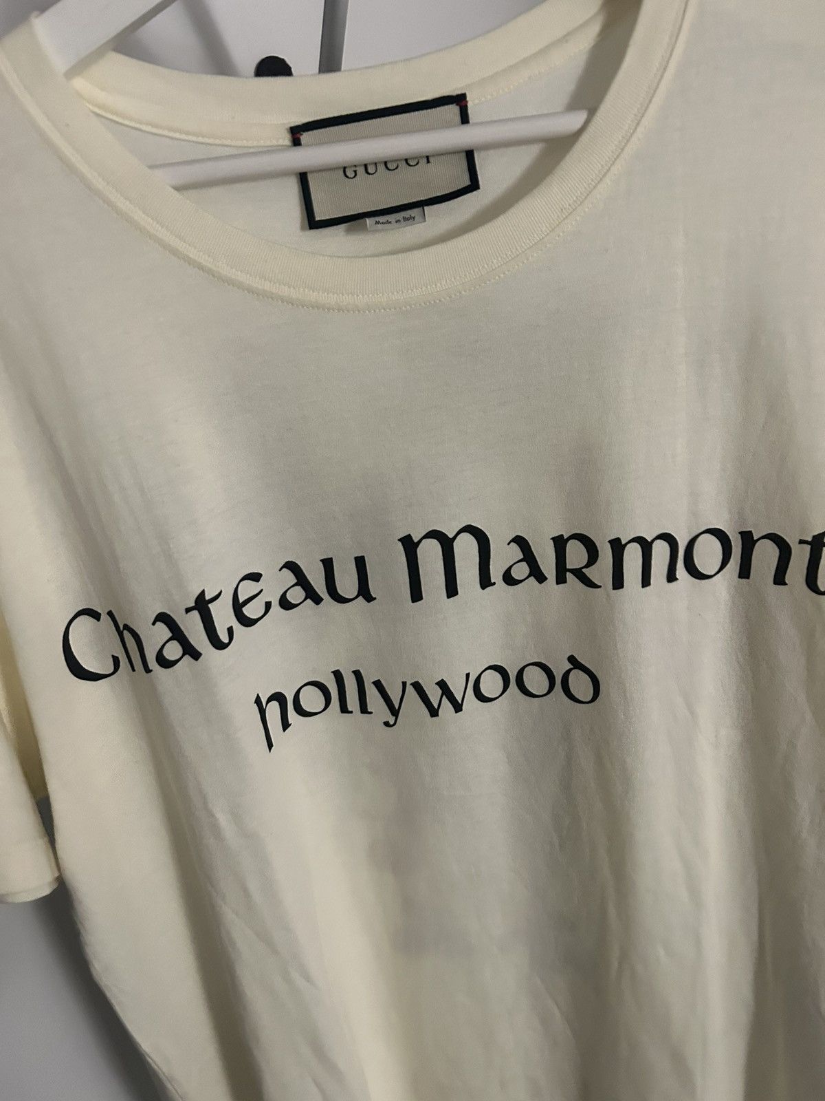 Gucci Gucci Chateau Marmont T Shirt Size US M / EU 48-50 / 2 - 2 Thumbnail