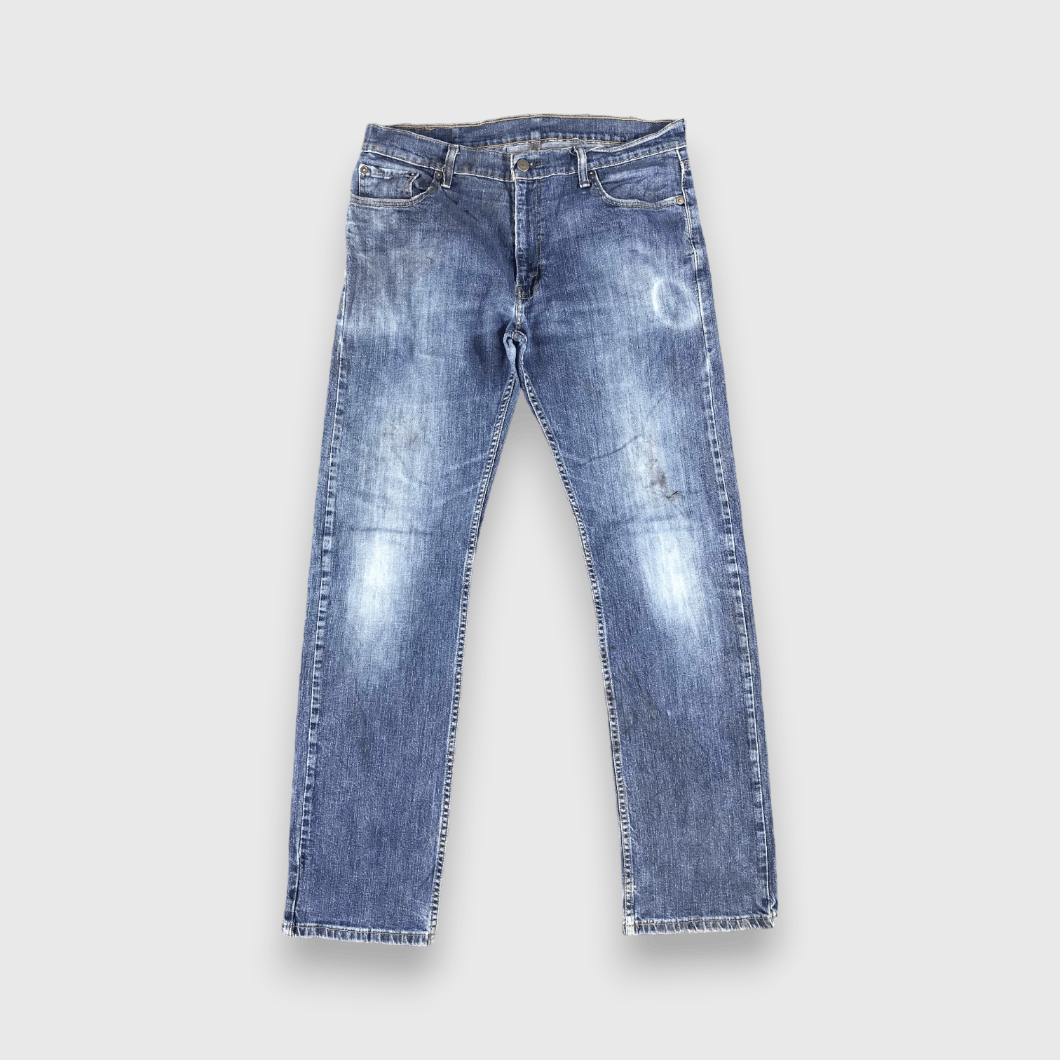 Levi's Vintage Blue Wash Levis 514 Jeans-J2308 Size US 35 - 1 Thumbnail