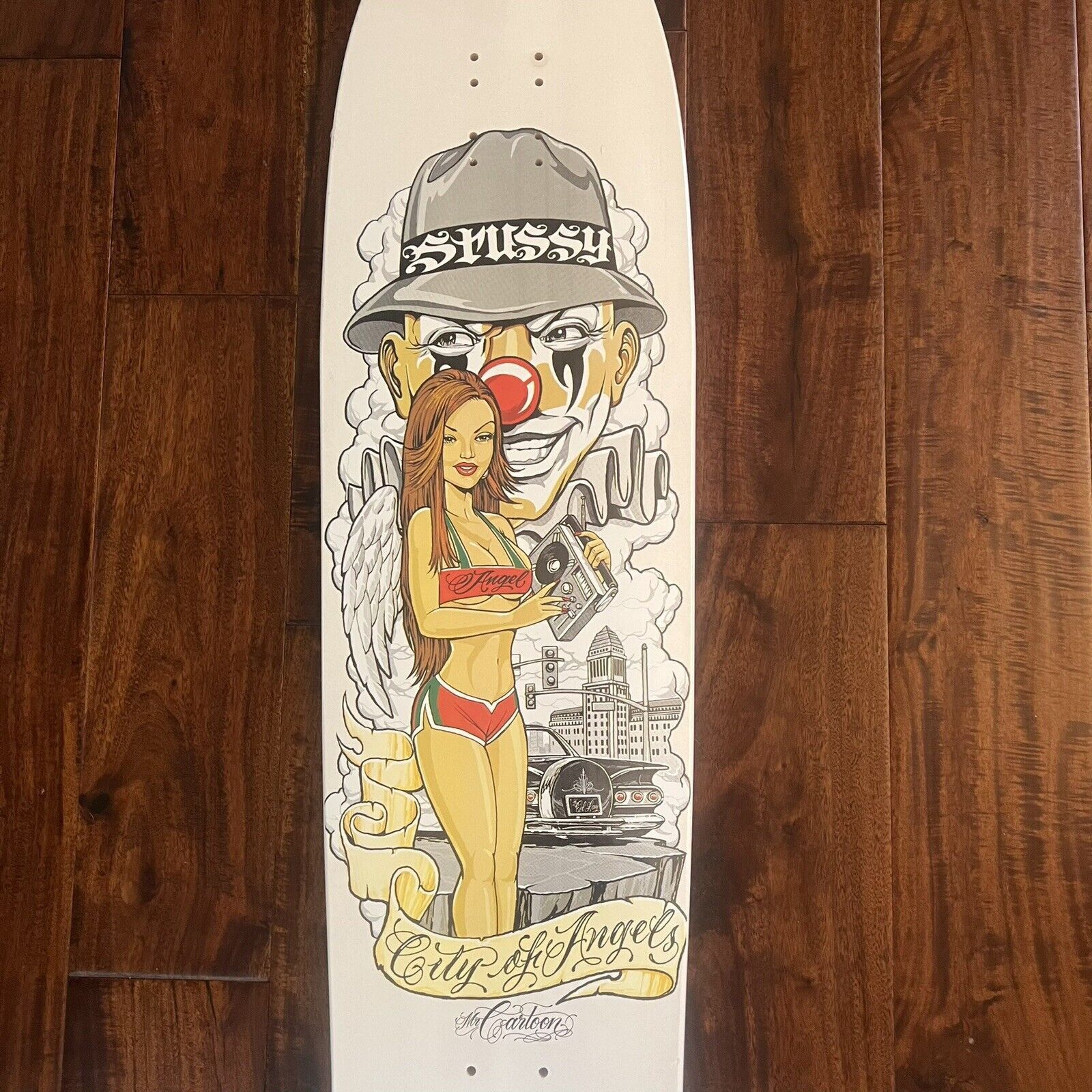 Mister Cartoon Vintage Stussy x Mister Cartoon Skate Deck Size ONE SIZE - 5 Thumbnail