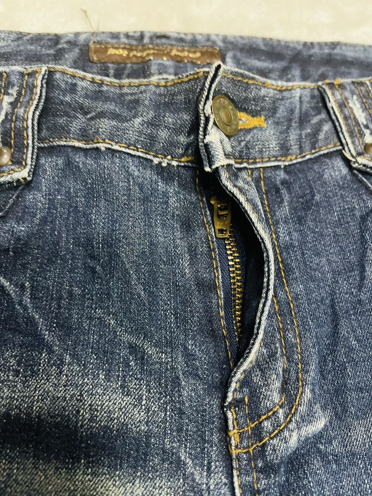 Japanese Brand 3Q Hot Pepper Jeans (11) Size 32" / US 10 / IT 46 - 12 Thumbnail