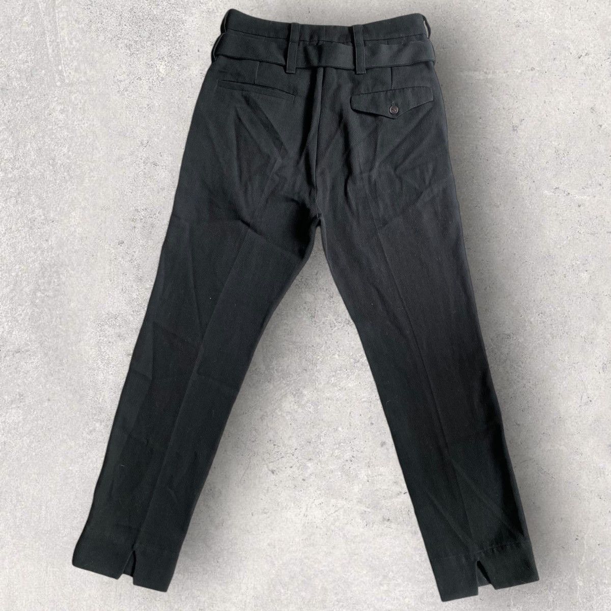 Ann Demeulemeester Ann Demeulemeester Belt Wool Trousers Size 30" / US 8 / IT 44 - 3 Thumbnail