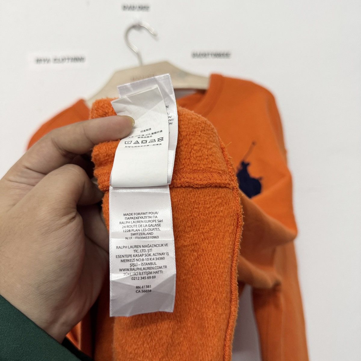Polo Ralph Lauren [FREE SHIPPING] Polo Ralph Laurent Embroidery Logo Size US XL / EU 56 / 4 - 8 Thumbnail