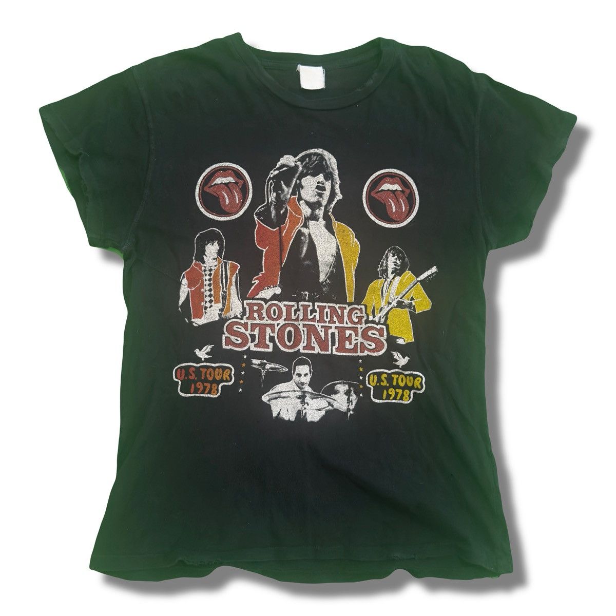MadeWorn Madeworn Rolling Stones “Tour Over America” Tee Size US XS / EU 42 / 0 - 1 Thumbnail