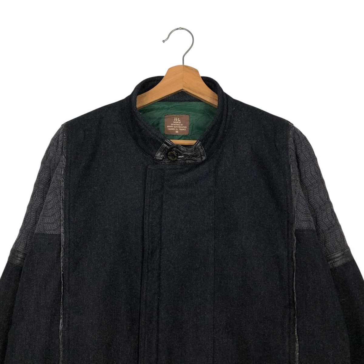 Japanese Brand 🔥VINTAGE BOMBER JACKET WOOL HENRI LUC CHAPUIS ISSEY MIYAKE Size US M / EU 48-50 / 2 - 5 Thumbnail