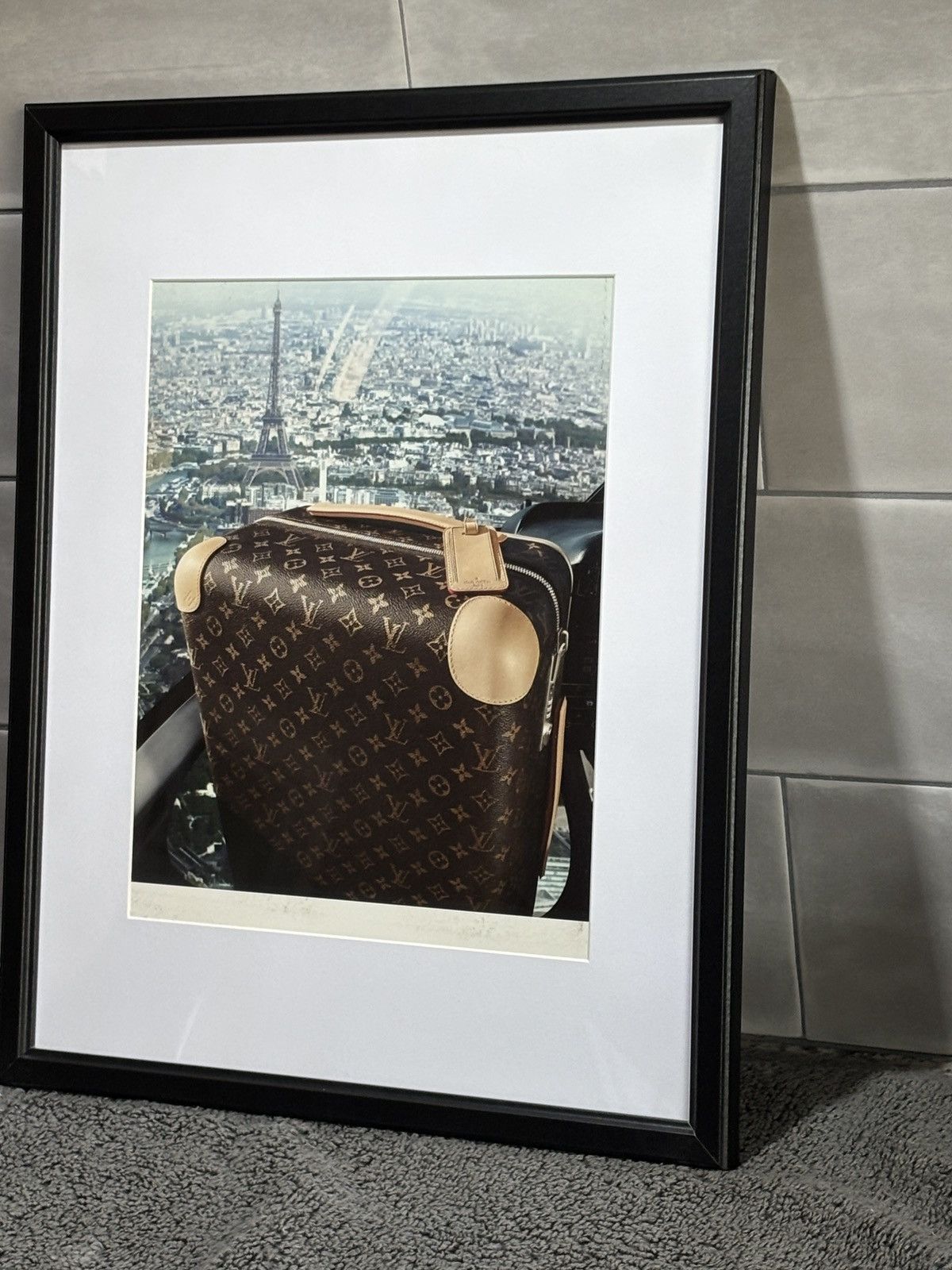 Louis Vuitton • Louis Vuitton • Authentic ' Luggage' Framed Poster 11x14 Size ONE SIZE - 3 Thumbnail