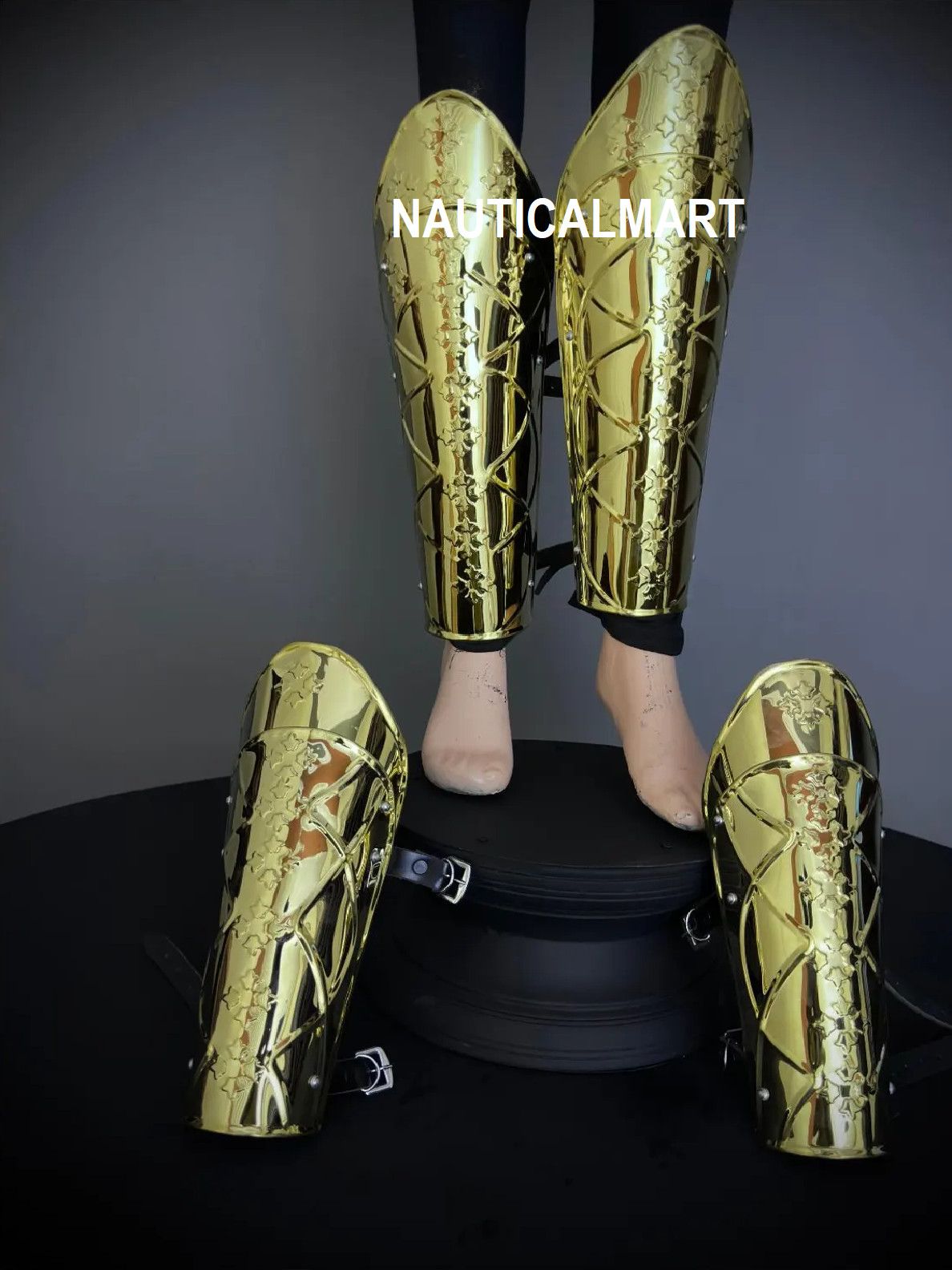 Other Medieval Knight leg Armor, Size ONE SIZE - 1 Thumbnail
