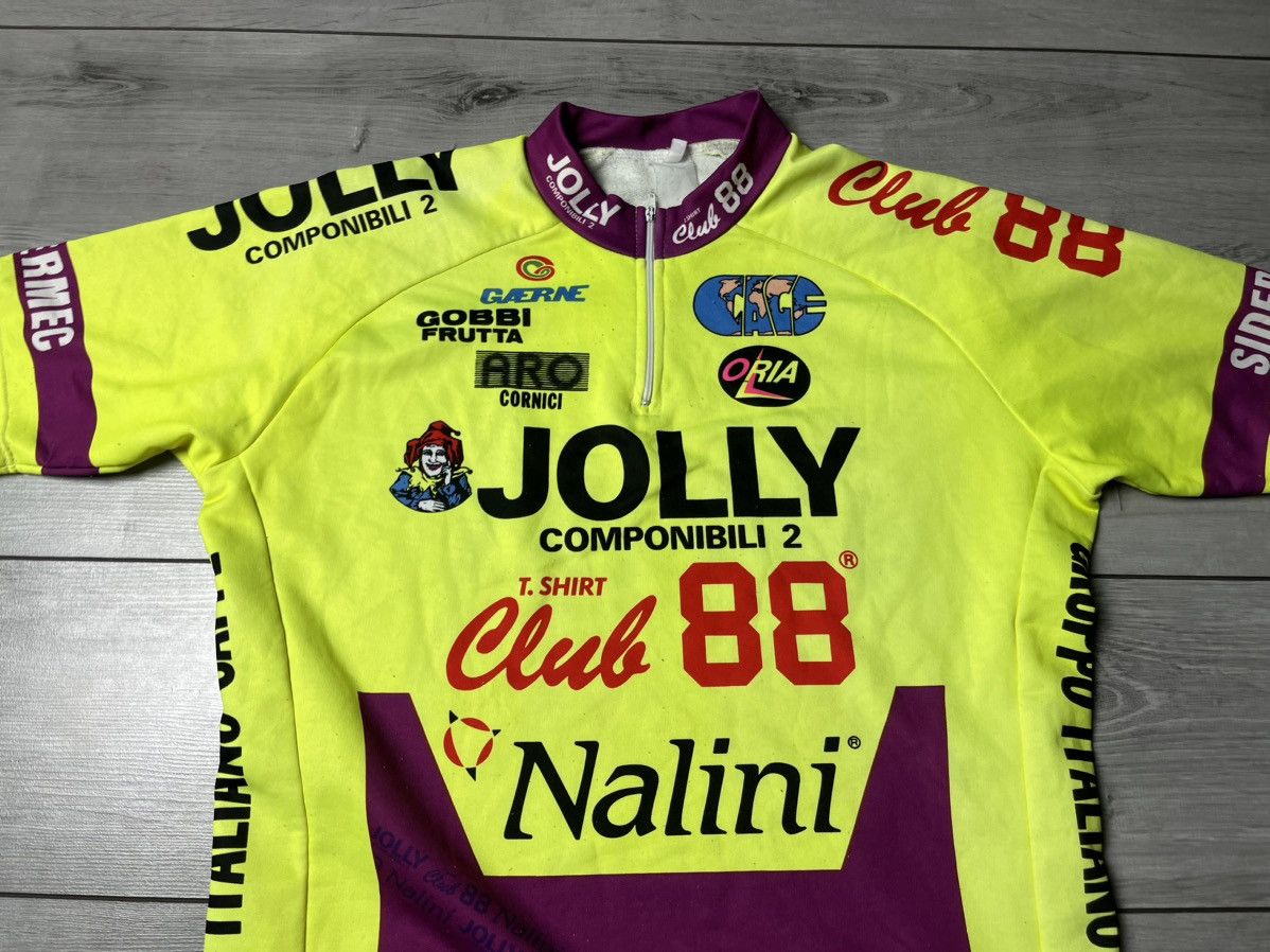 Other Vintage 80s Nalini Jolly 88 Cycling Jersey XLarge Size US L / EU 52-54 / 3 - 3 Thumbnail