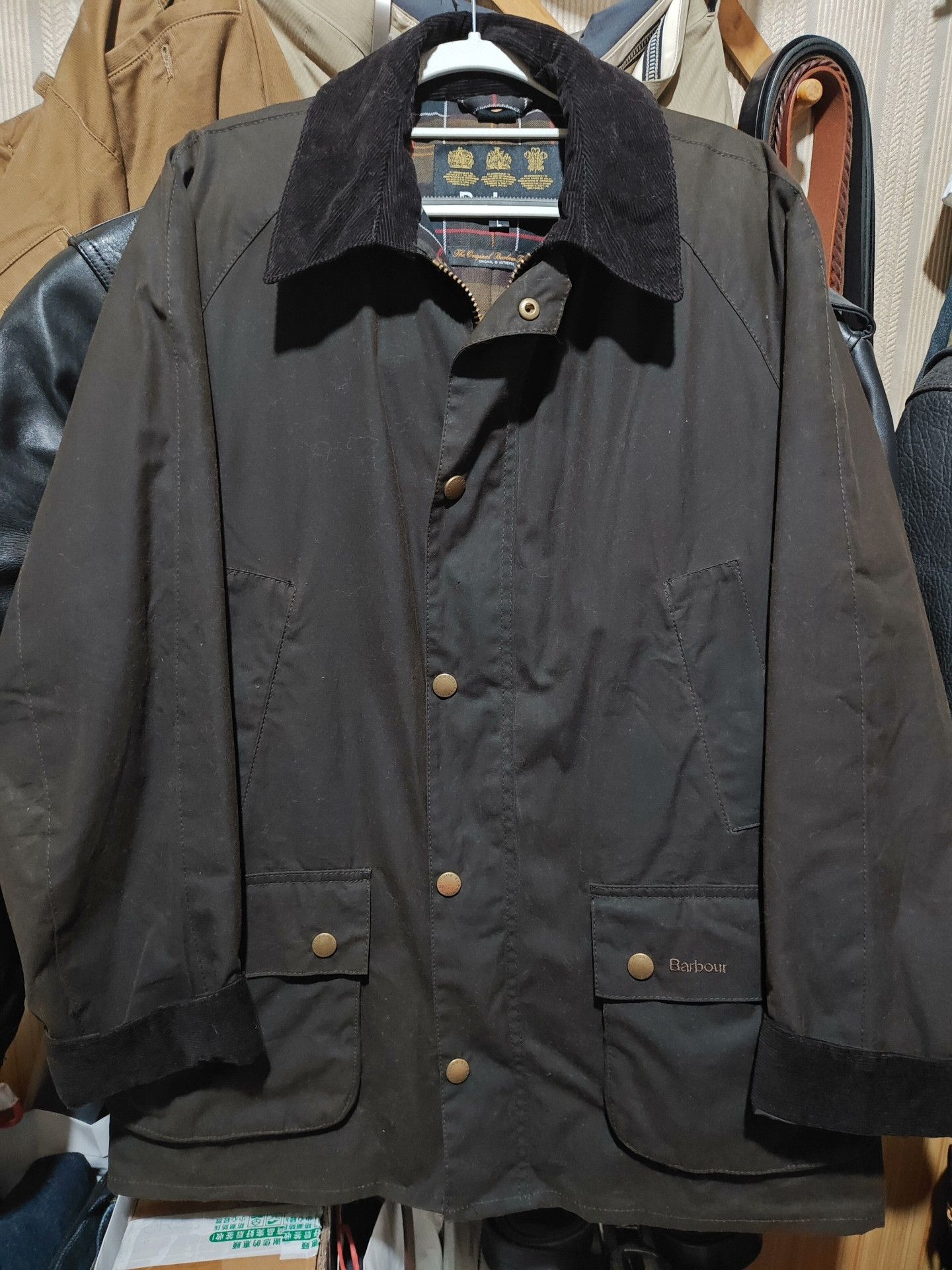 Barbour Barbour Ashby Waxed Trench Jacket Size US L / EU 52-54 / 3 - 1 Thumbnail