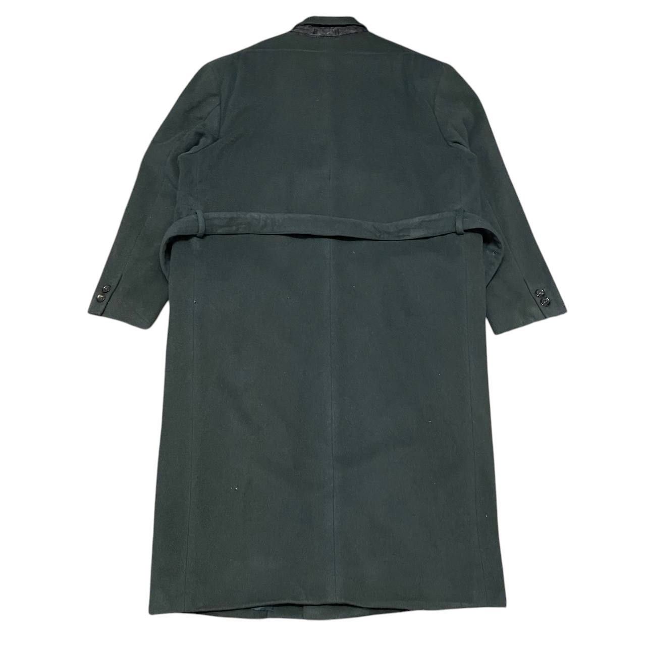Kansai Yamamoto Vintage Kansai Man by Yutaka Nishimura Belted Wool Long Coat Size US XL / EU 56 / 4 - 10 Thumbnail