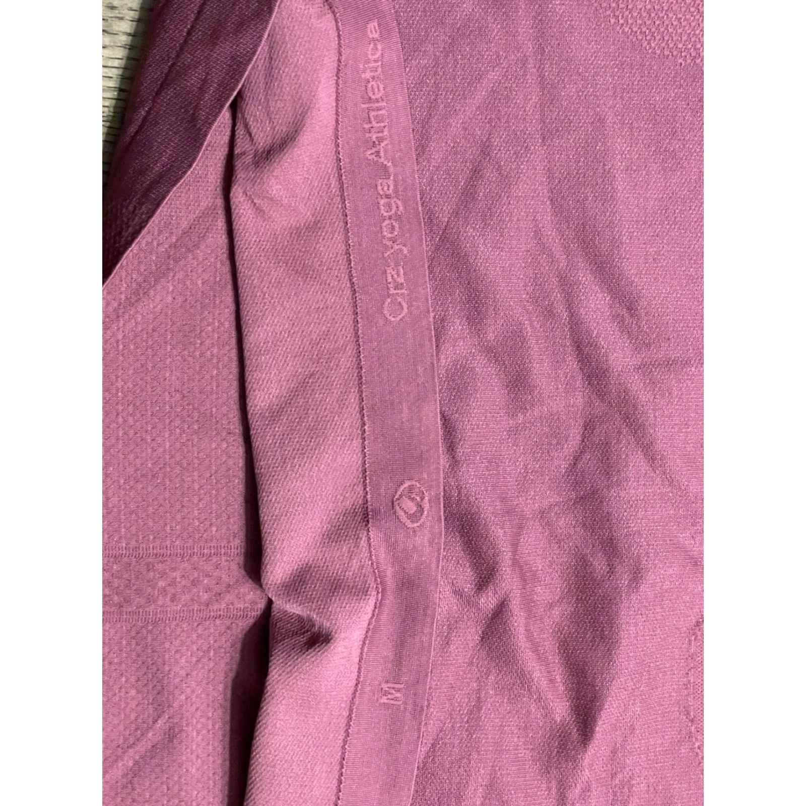 Vintage CRZ YOGA Tank Top Women M Purple Racerback Athletic Yoga Top Size M / US 6-8 / IT 42-44 - 3 Thumbnail