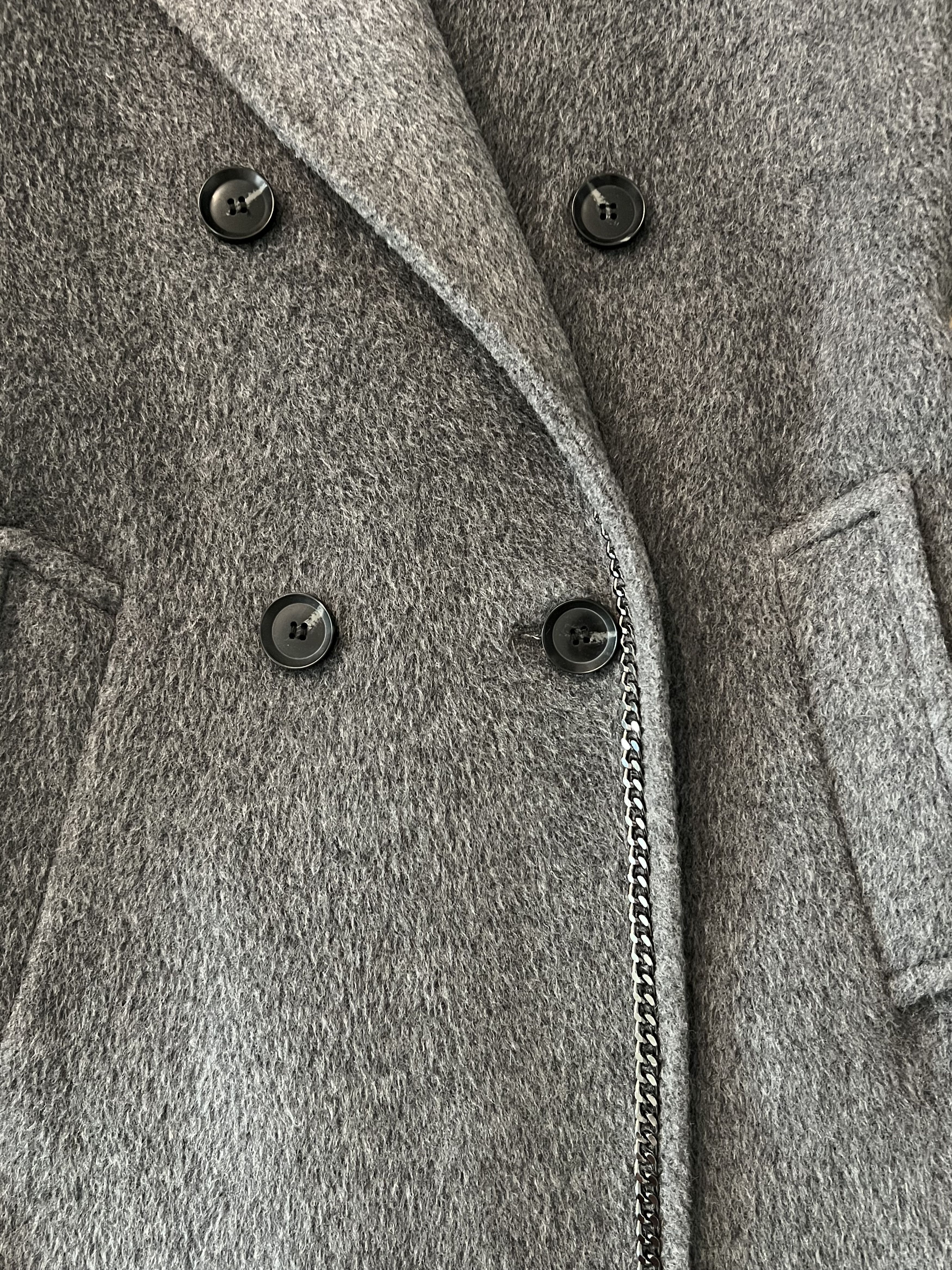 KOBI HALPERIN Kobi Halperin Lyra Wool Double Breasted Coat NWT Size XS / US 0-2 / IT 36-38 - 4 Thumbnail