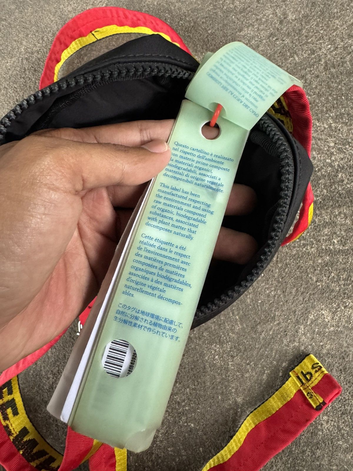 Off-White OFF WHITE BINDER NYLON CROSSBODY SLING BAG Size ONE SIZE - 9 Thumbnail