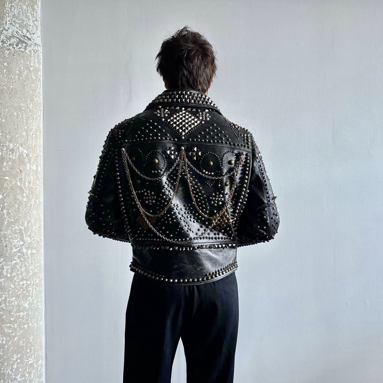 Gucci Gucci Studded Leather Jacket Size US L / EU 52-54 / 3 - 7 Thumbnail