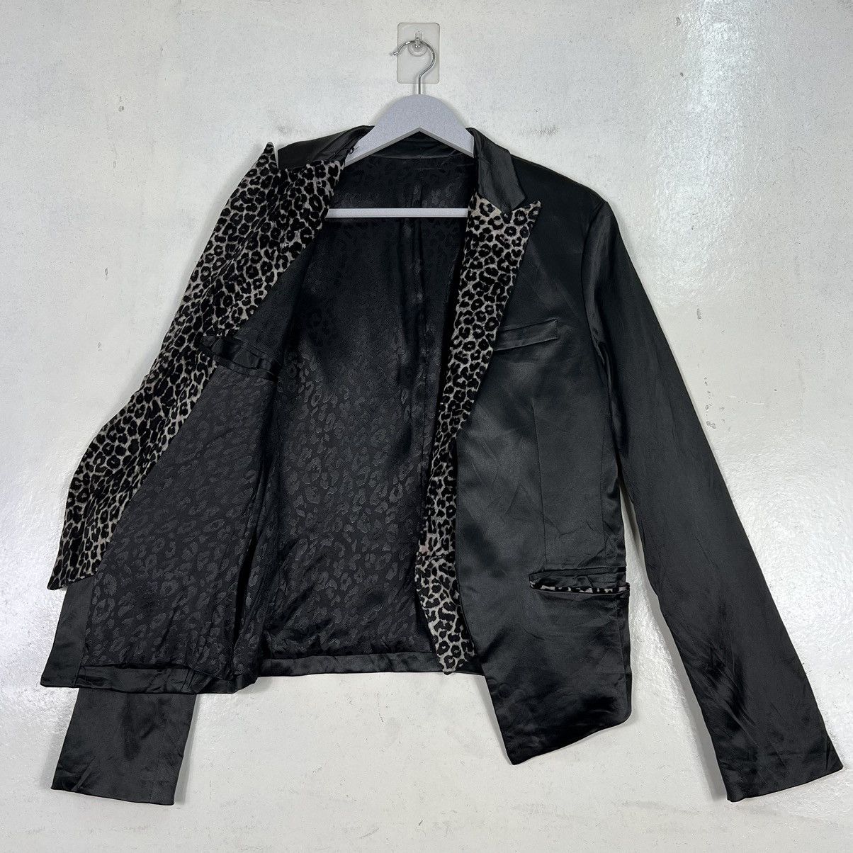 Japanese Brand 🔥 V MEN LEOPARD BLAZER JACKET Size US S / EU 44-46 / 1 - 9 Thumbnail