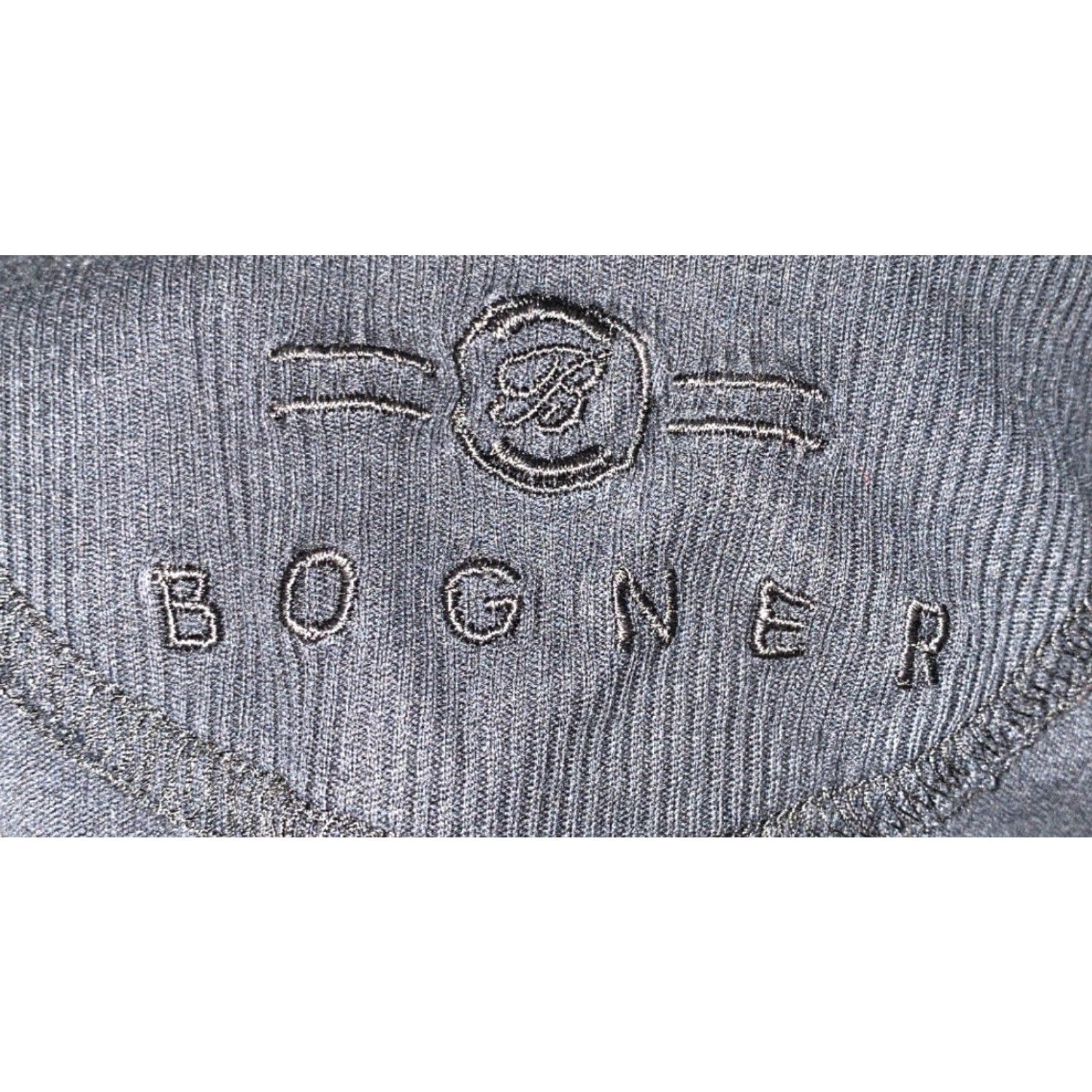 Bogner VINTAGE Bogner Polo Shirt Cotton Short Sleeve Golf Mens 44 Black Cat Bigcat 90s Boys? Size US XXL / EU 58 / 5 - 6 Thumbnail