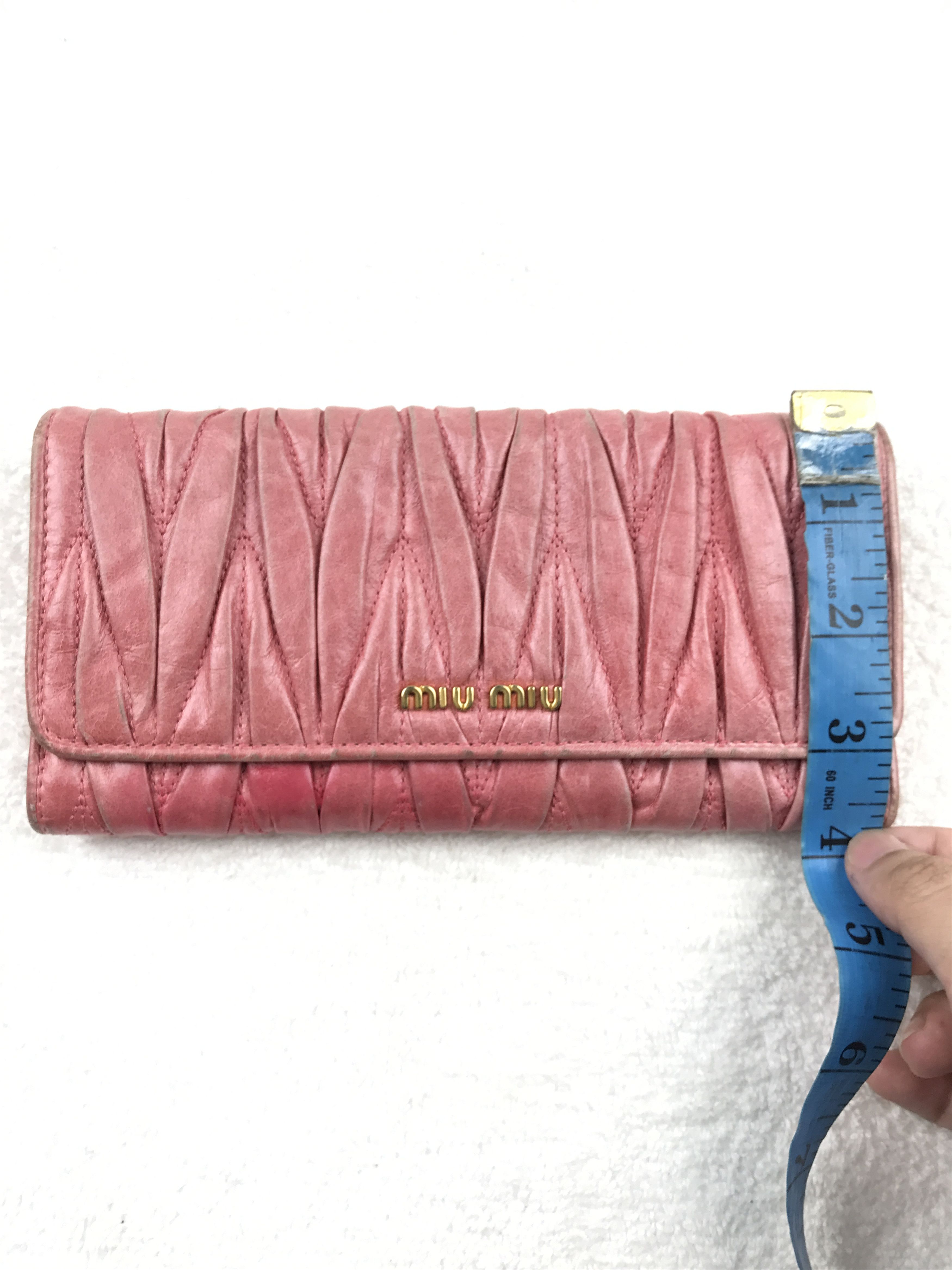 Miu Miu × Vintage Miu Miu Bifold Long Wallet Size ONE SIZE - 6 Thumbnail