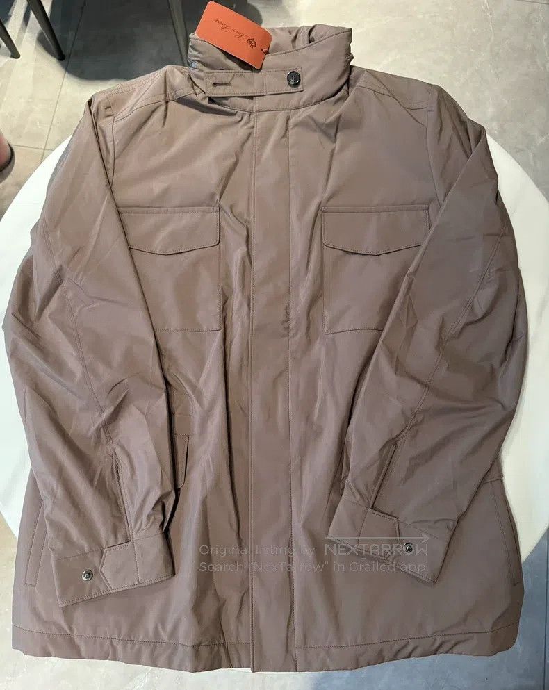 Loro Piana Traveler jacket brown