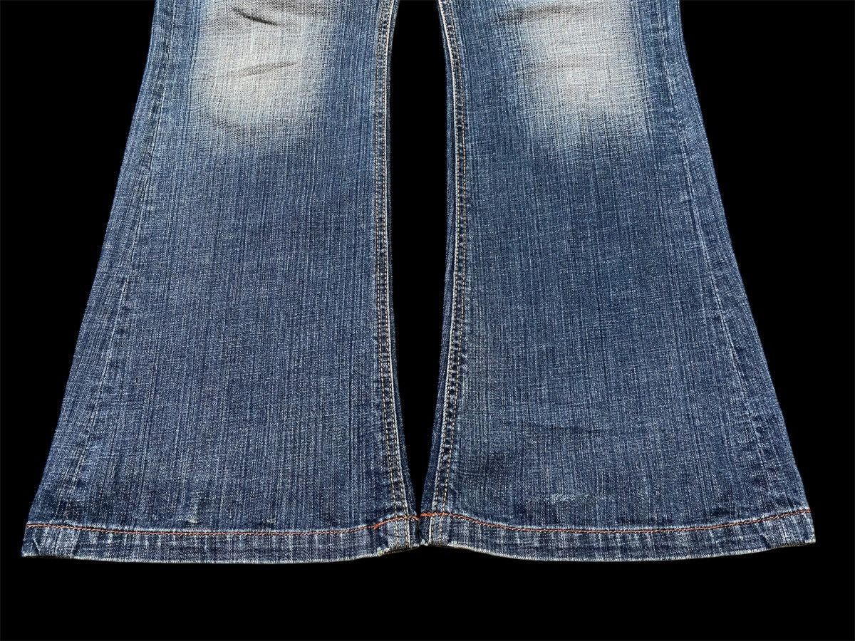 Hysteric Glamour × If Six Was Nine × Japanese Brand Flare Jeans Japanese Unknown Distressed Denim Flared @41 Size US 32 / EU 48 - 3 Thumbnail