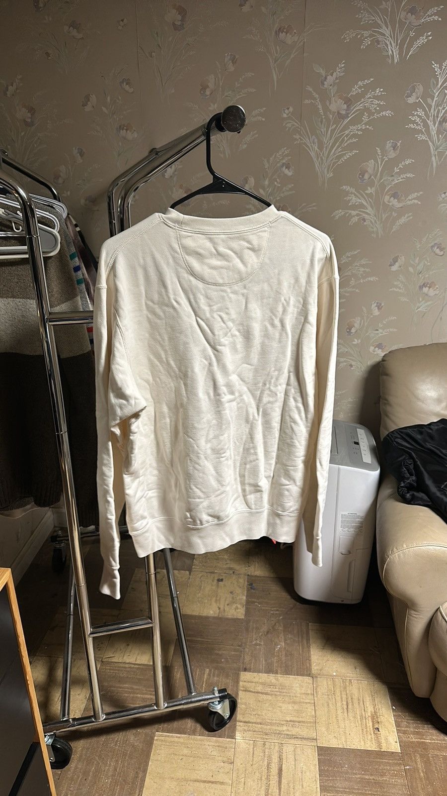 Uniqlo Uniqlo Men’s Off White Crewneck Sweater Size M Size US M / EU 48-50 / 2 - 2 Thumbnail