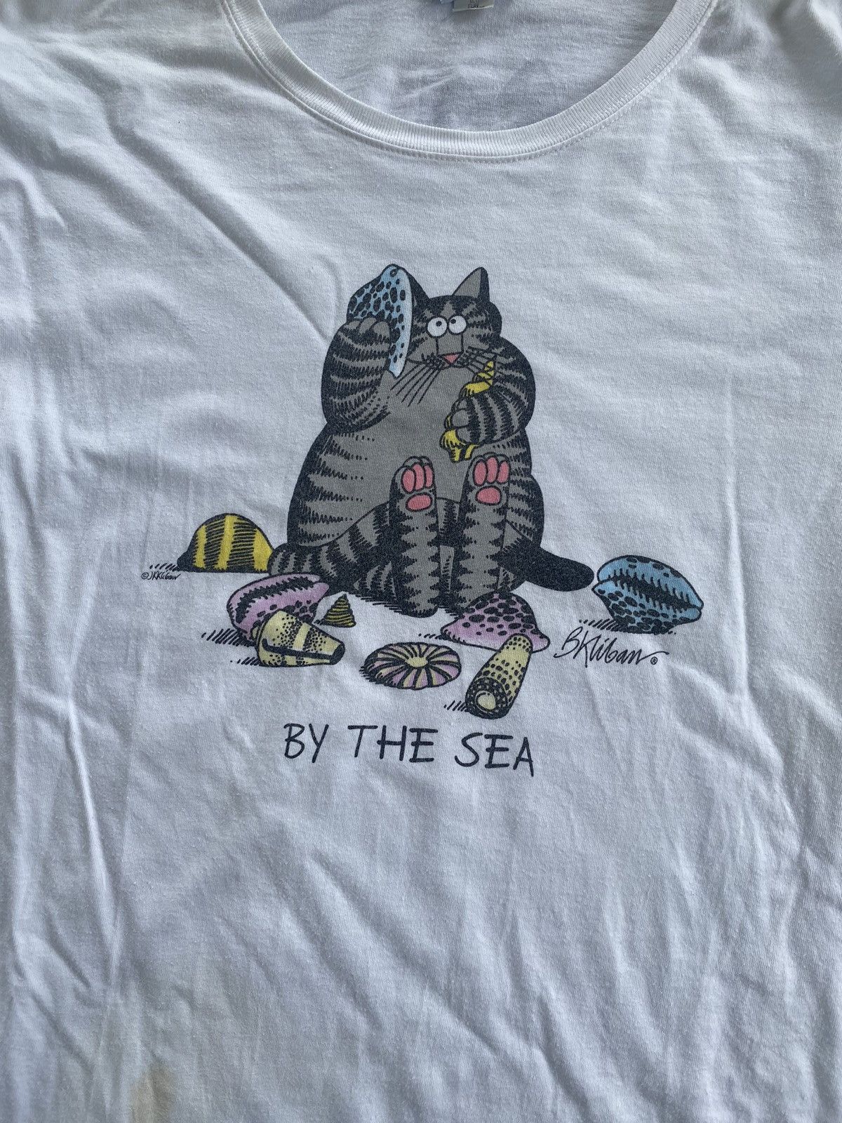 Vintage VINTAGE Y2K CRAZY SHIRT FAT CAT Size US XL / EU 56 / 4 - 2 Thumbnail