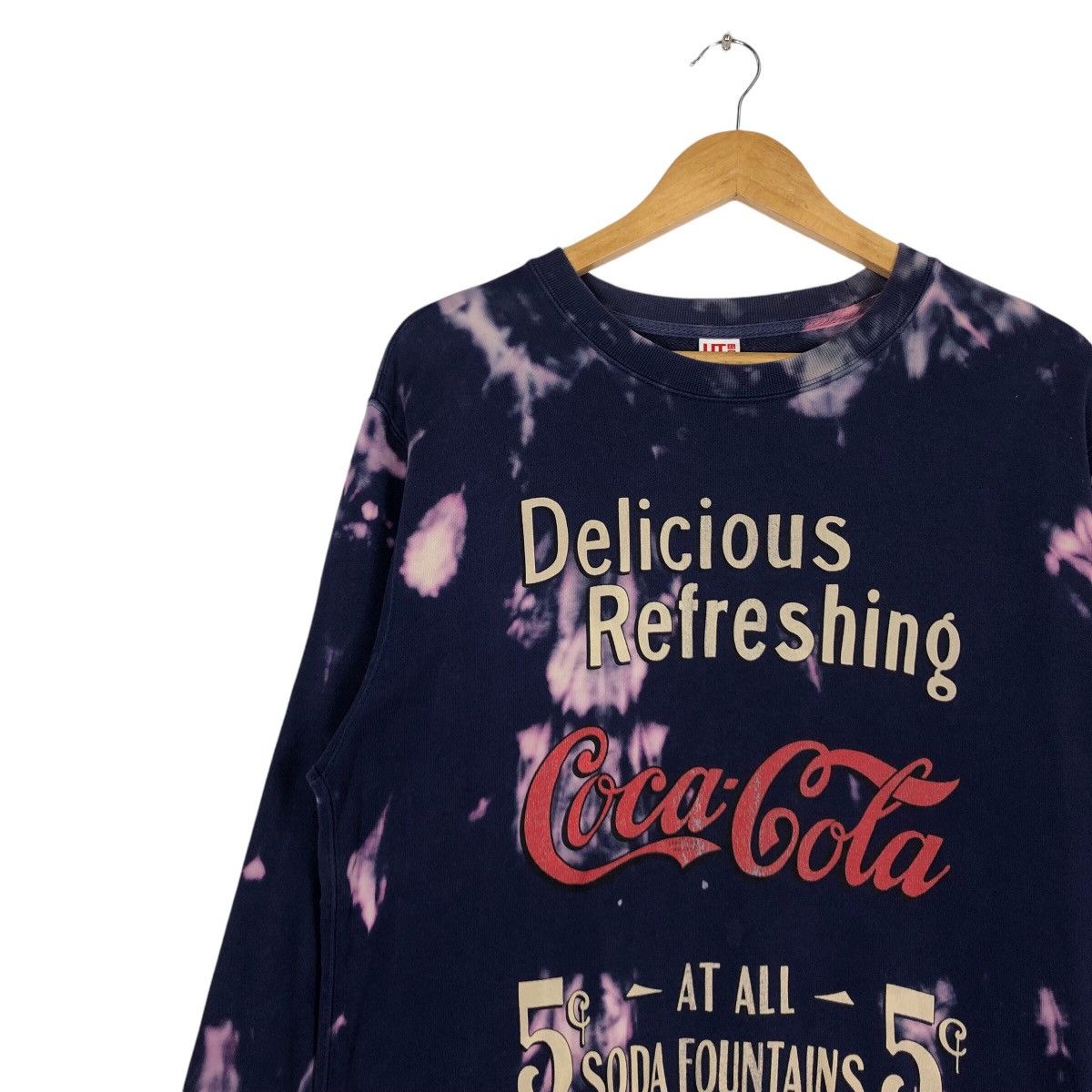 Coca Cola × Uniqlo Tye Dye Coca Cola Sweatshirt Rare Medium Size US M / EU 48-50 / 2 - 6 Thumbnail
