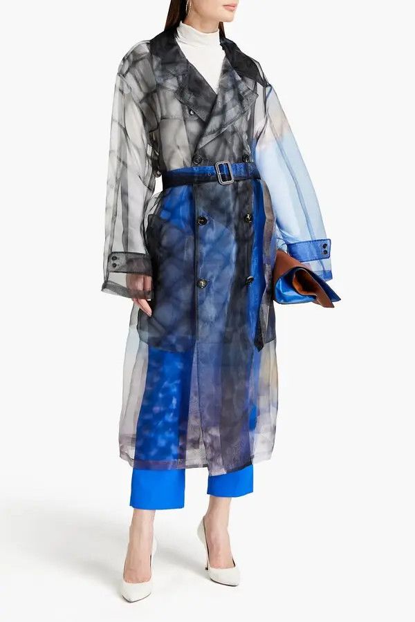 Maison Margiela o1y0625 Pea Coat in Multicolor Size XS / US 0-2 / IT 36-38 - 2 Thumbnail