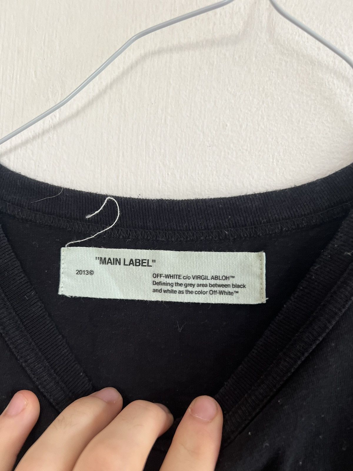 Off-White Off white OG seeing things TEE Size US M / EU 48-50 / 2 - 5 Thumbnail