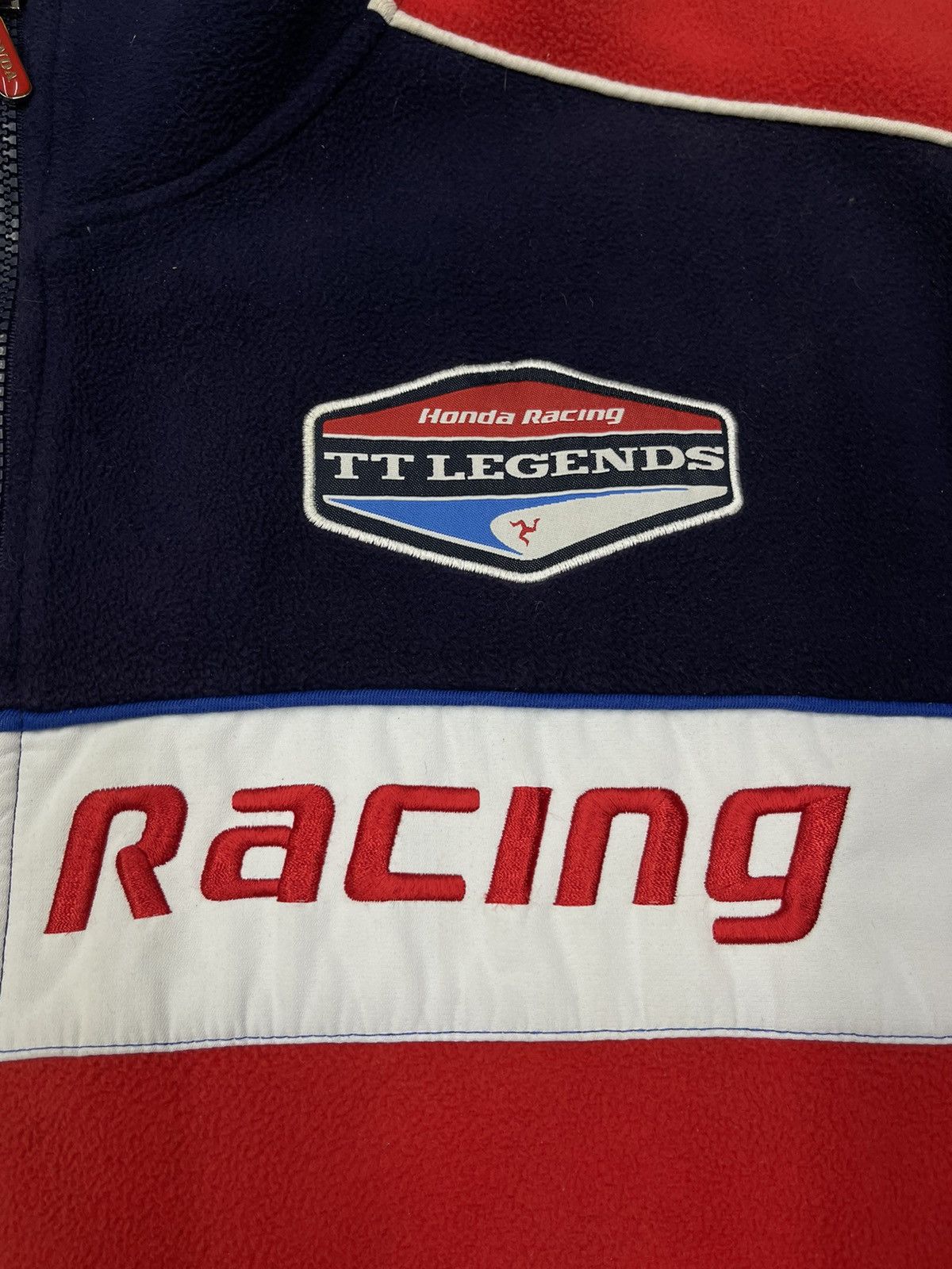 Honda Vintage Honda Racing TT Legends Fleece Jacket Motul F1 Size US XL / EU 56 / 4 - 6 Thumbnail